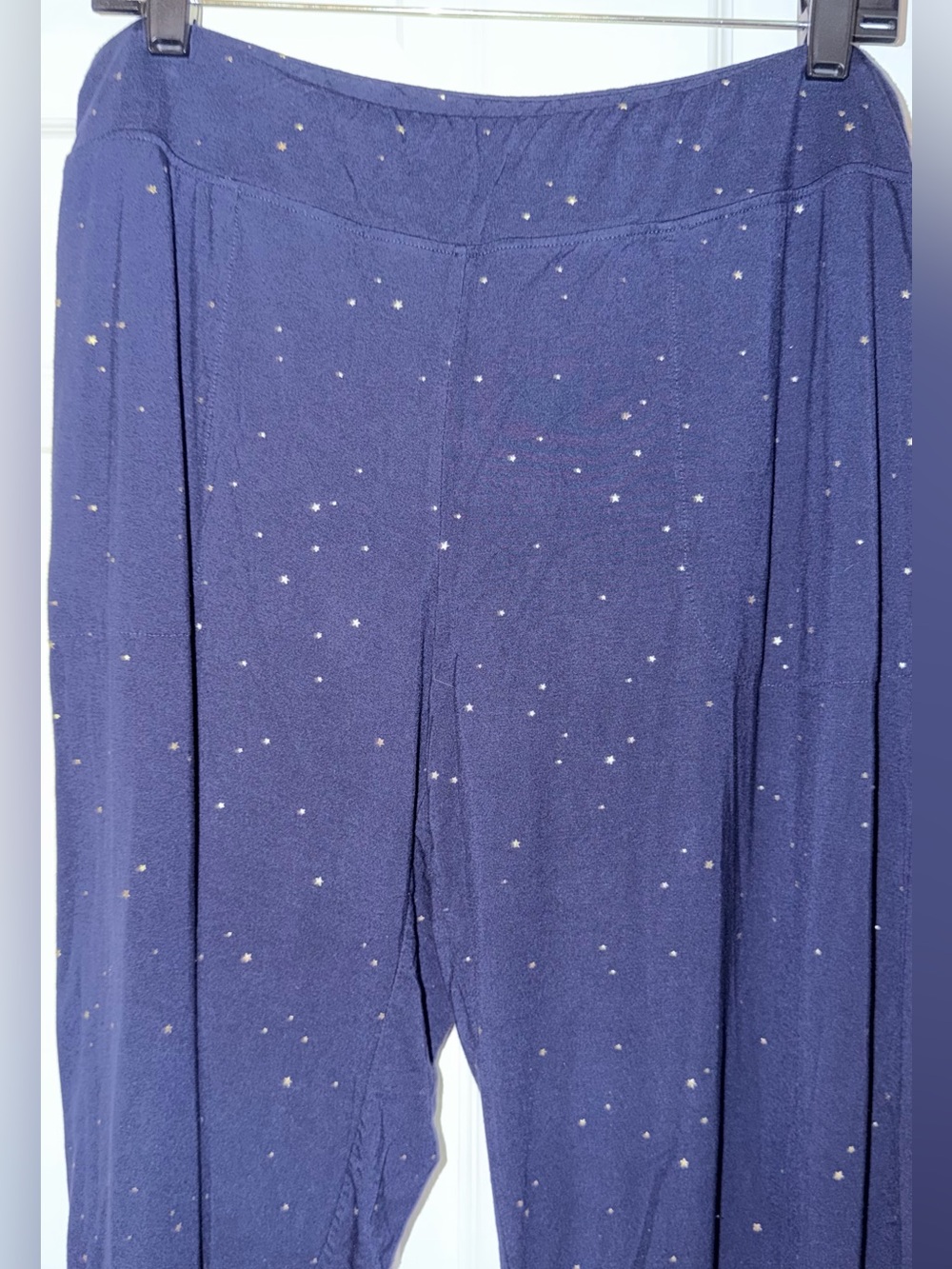Soma Cool Nights Star Print Lounge Pants Pajama Sleepwear Navy Blue Large - Picture 3 of 7